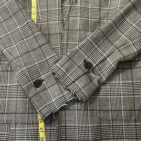Proenza Schouler Plaid Deconstructed Blazer Like New - Picture 10 of 11